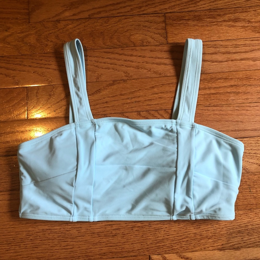 Cupshe sky blue bikini top